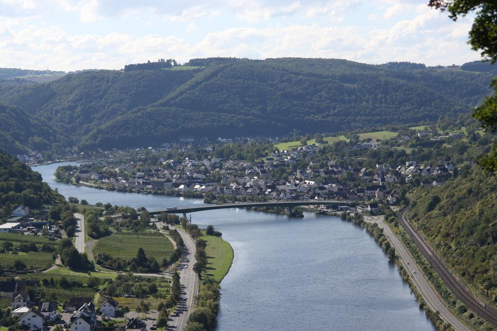 Ferienwohnungen Im Moseltal Löf Exterior foto